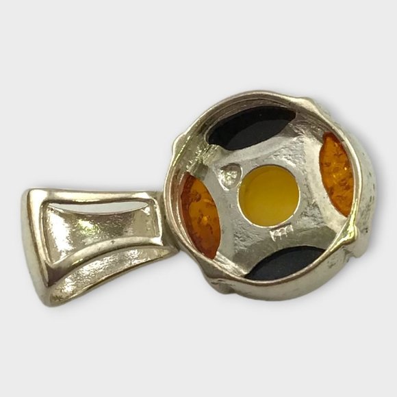 Amber Earrings and Pendant Set Sterling Silver - Picture 6 of 15